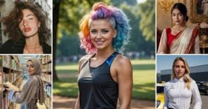 FOTO Cele 10 finaliste ale controversatului concurs Miss AI. Reprezentanta României este în top