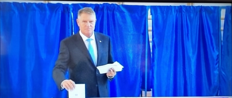 Klaus Iohannis a votat în Capitală: ‘Este extrem de important’