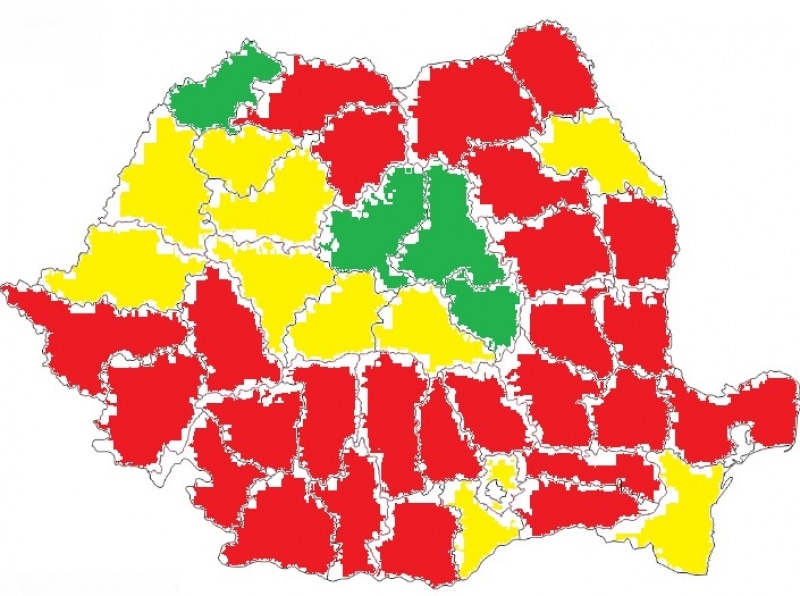 Rezultatele în toate județele țării