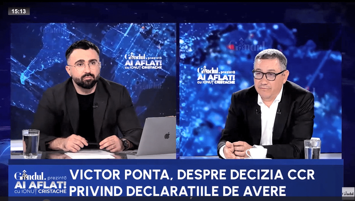 ULTIMA ORĂ! Victor Ponta: „Știam de anul trecut că se vor scoate declarațiile de avere”
